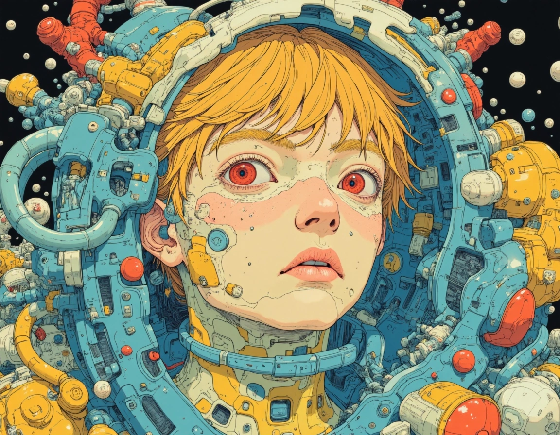 Ilustraciones IA estilo Akira