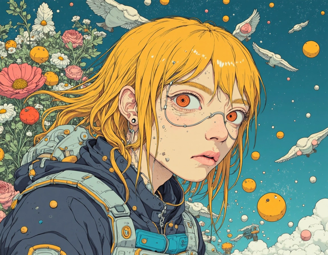 Ilustraciones IA estilo Akira
