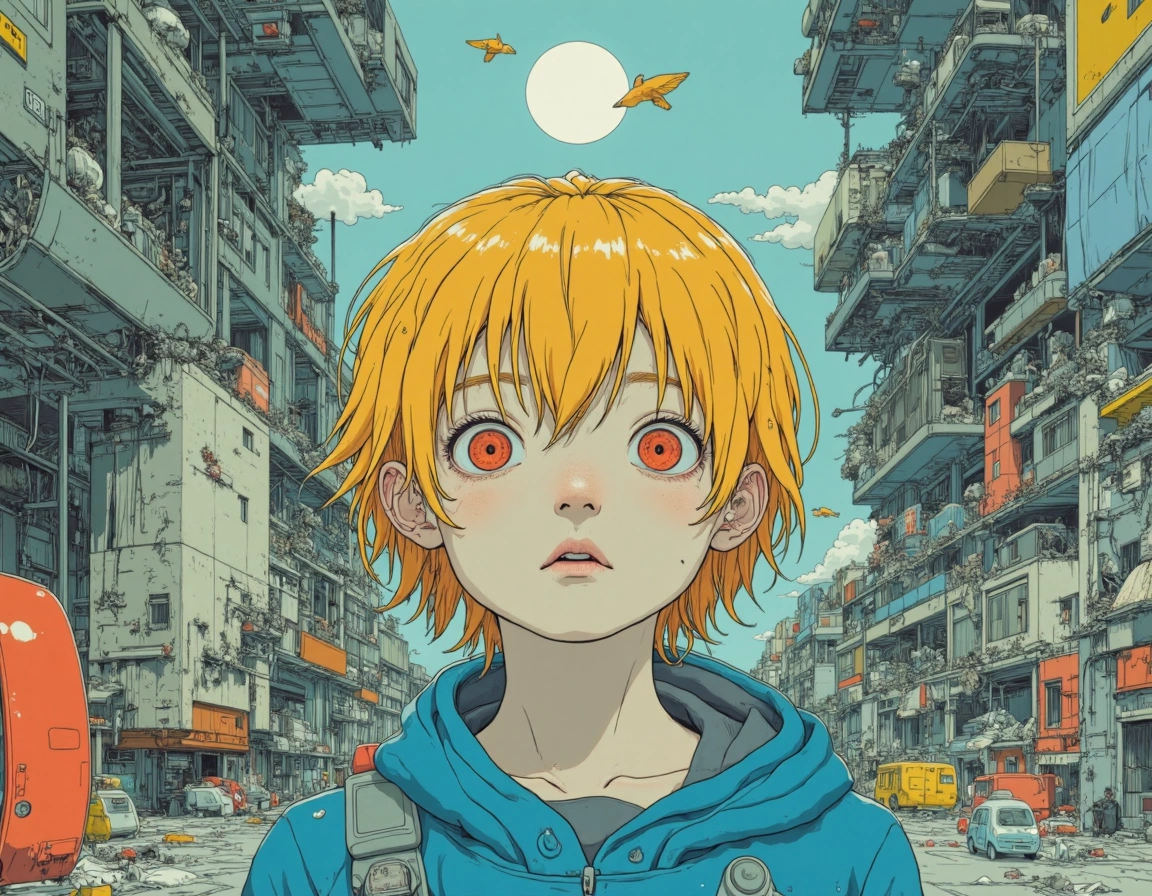 Ilustraciones IA estilo Akira