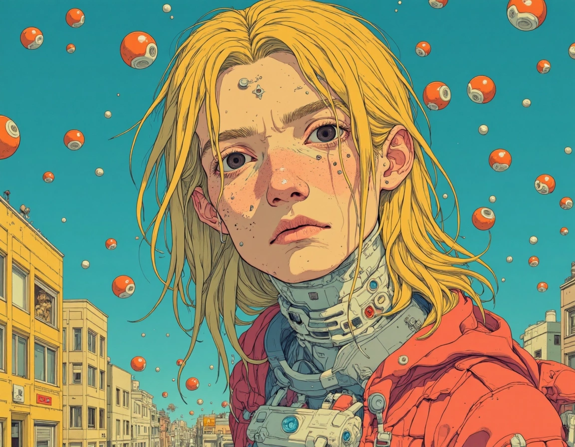 Ilustraciones IA estilo Akira