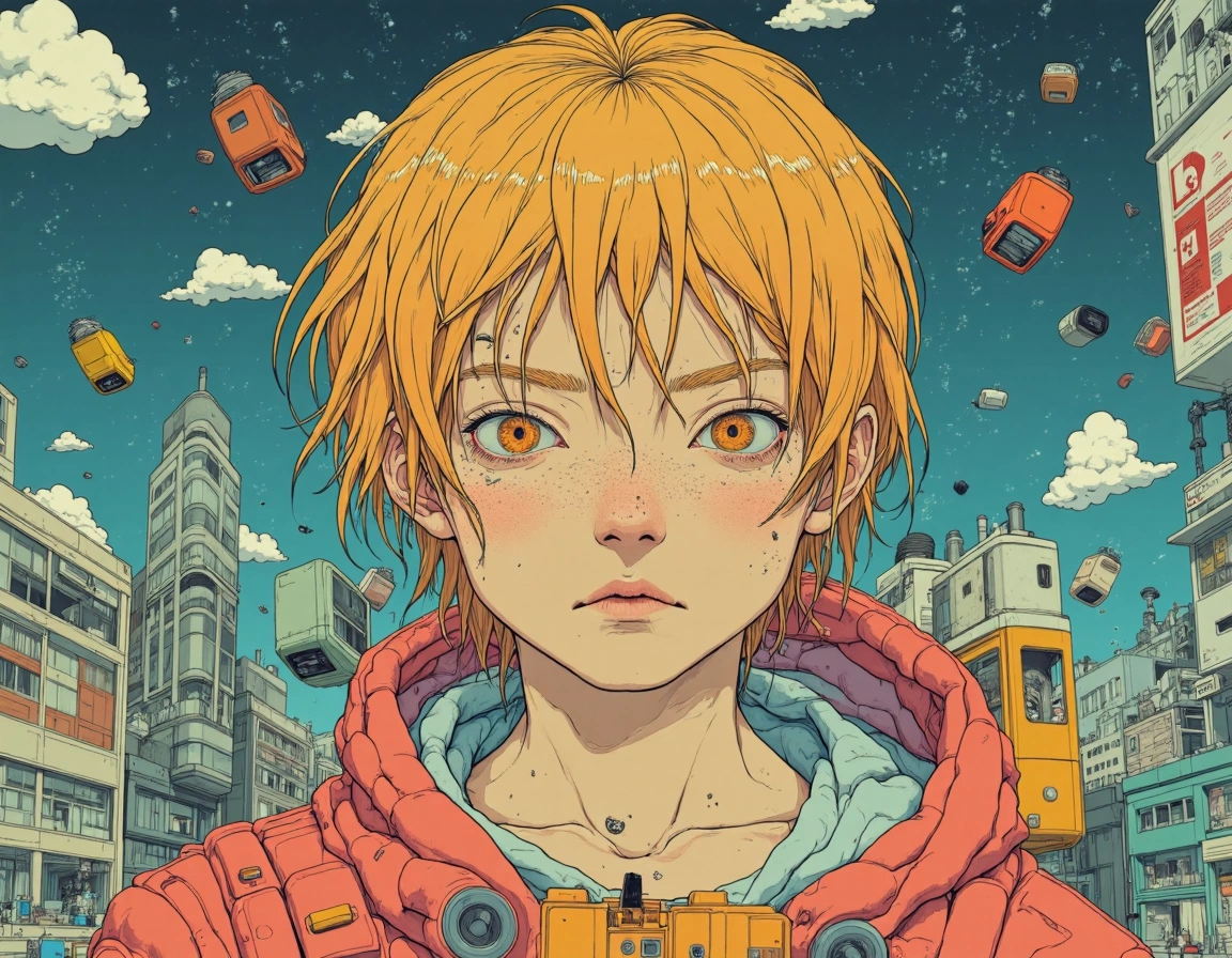 Ilustraciones IA estilo Akira