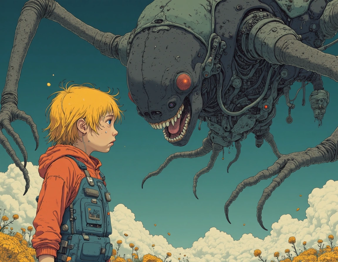 Ilustraciones IA estilo Akira