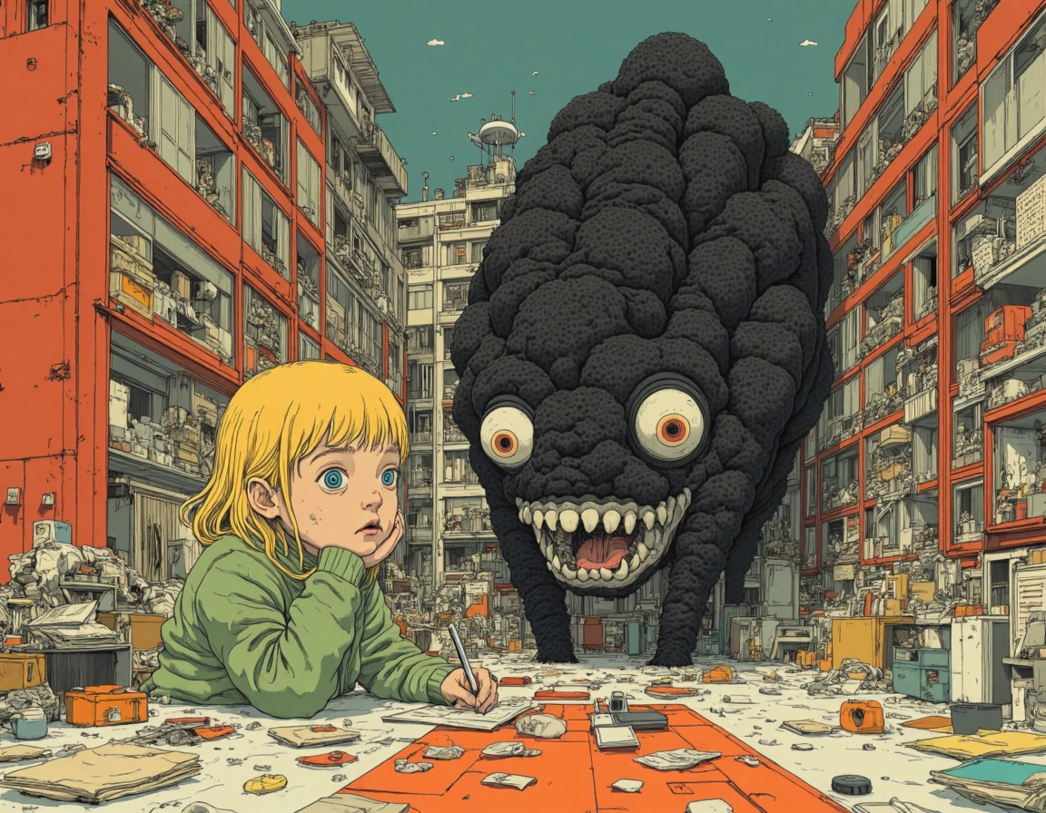 Ilustraciones IA estilo Akira