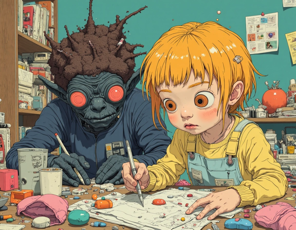 Ilustraciones IA estilo Akira