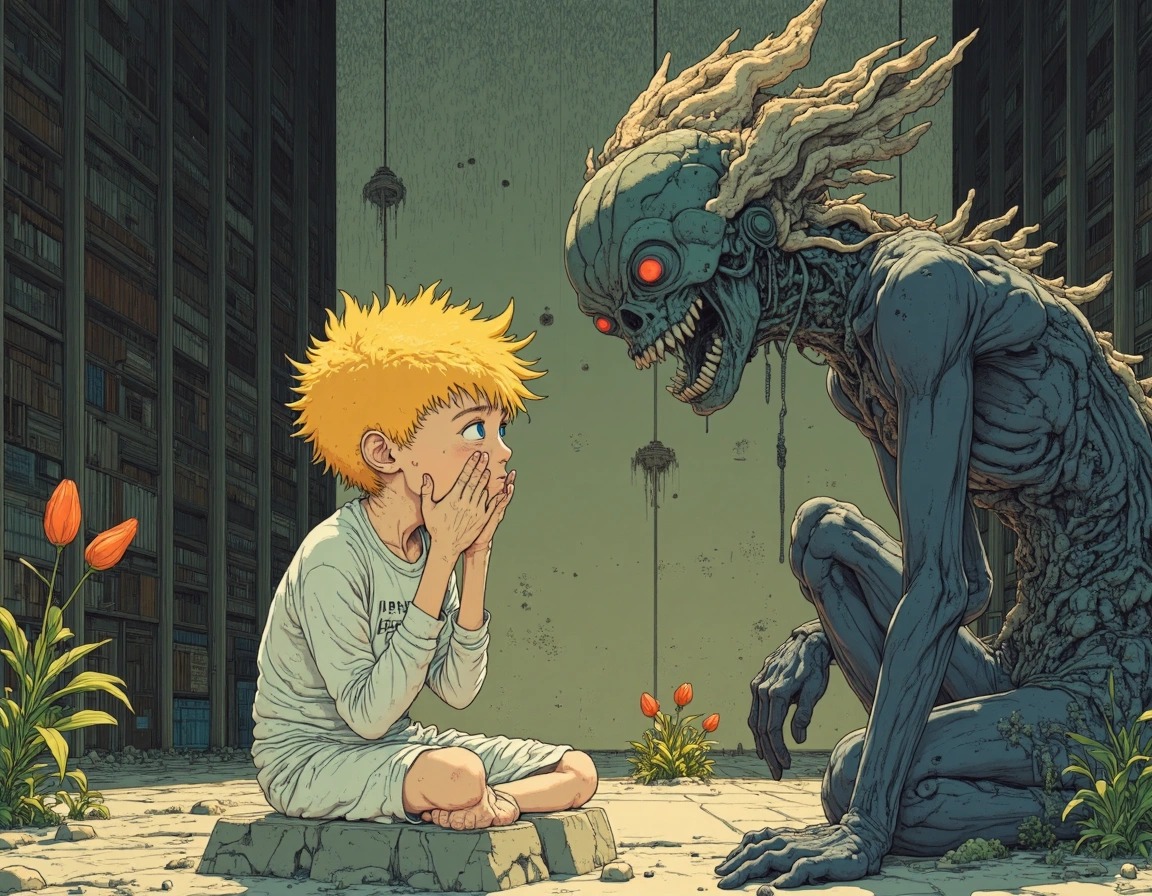 Ilustraciones IA estilo Akira