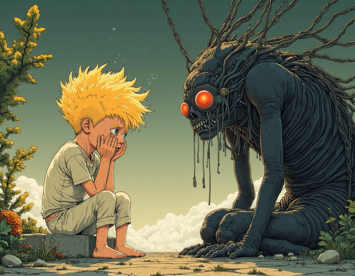 Ilustraciones IA estilo Akira