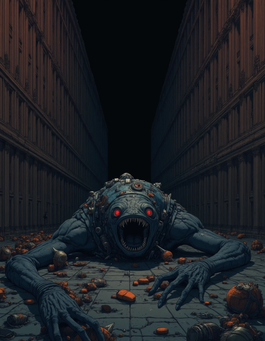 Ilustraciones IA estilo Akira