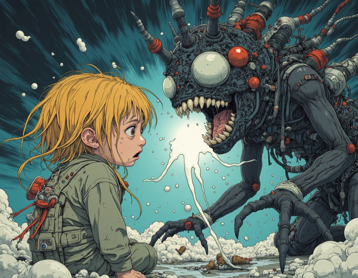 Ilustraciones IA estilo Akira