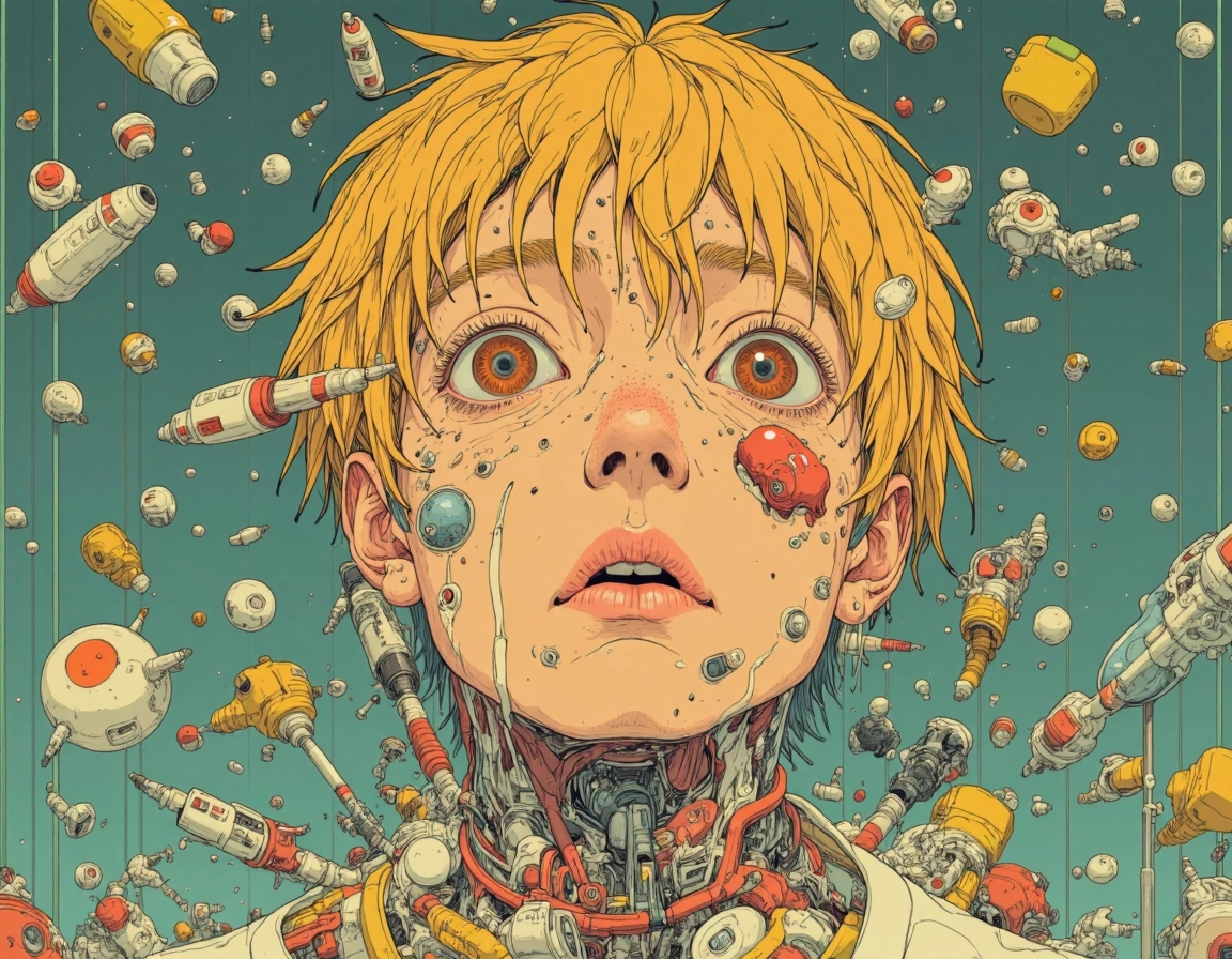 Ilustraciones IA estilo Akira