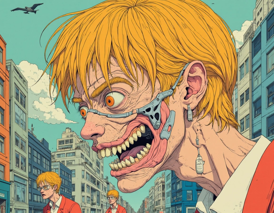 Ilustraciones IA estilo Akira