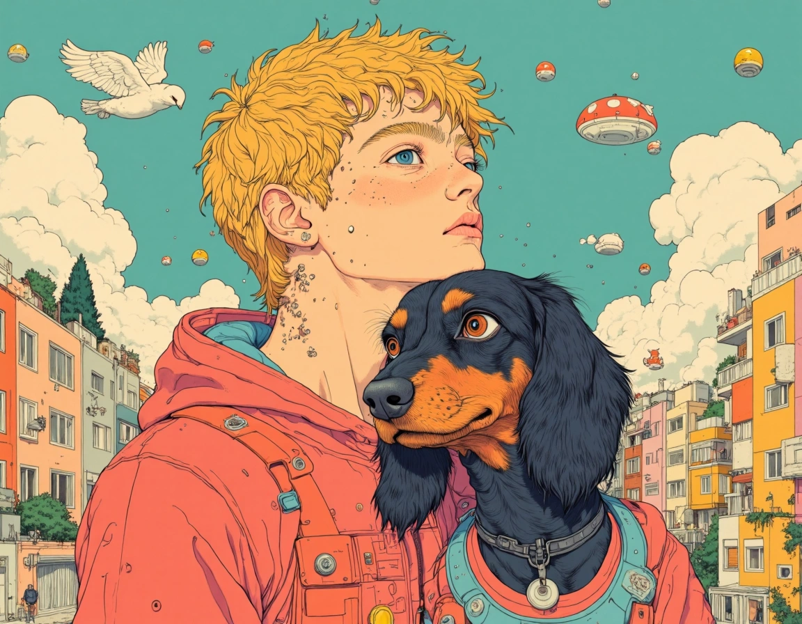 Ilustraciones IA estilo Akira