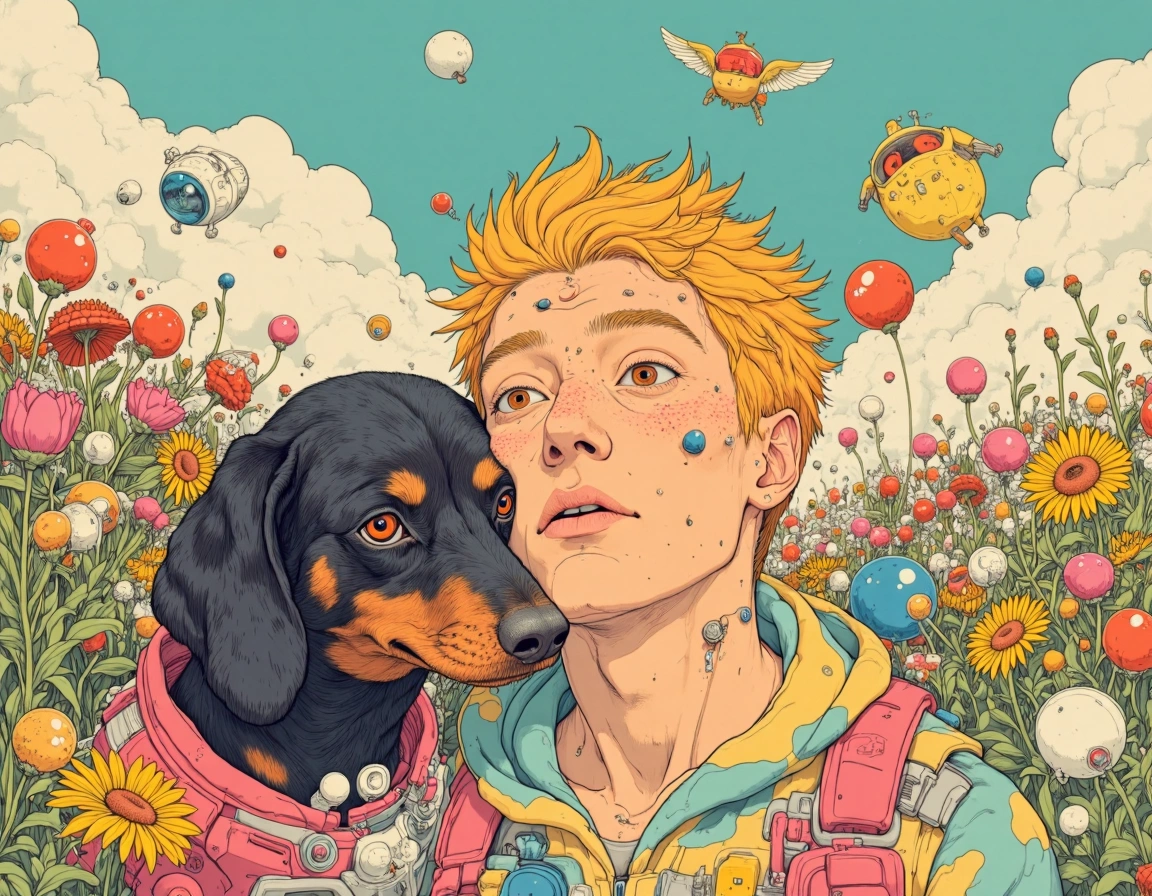 Ilustraciones IA estilo Akira